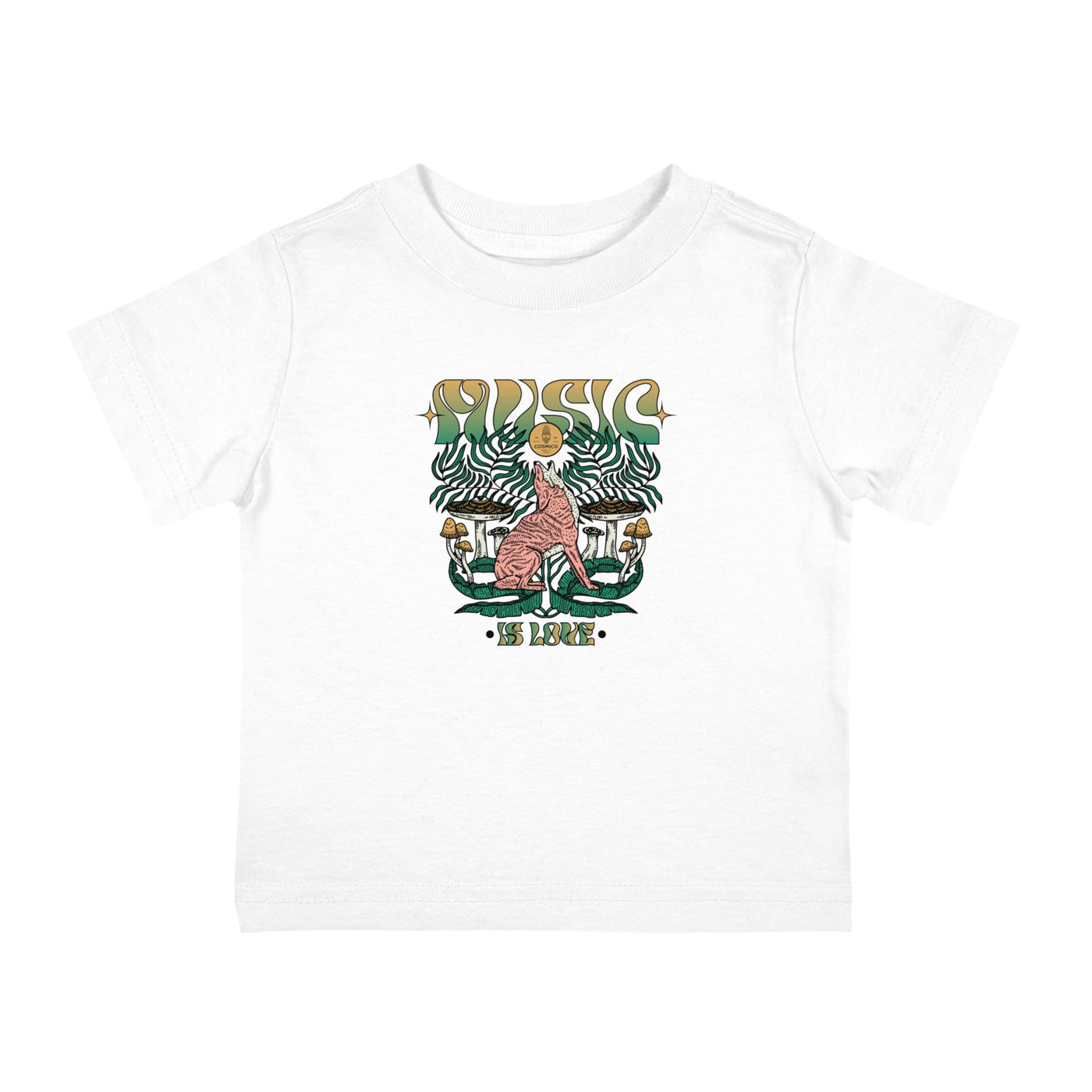 Music is Love | Infant Cotton Jersey Tee