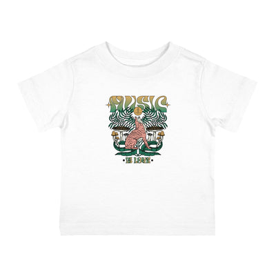 Music is Love | Infant Cotton Jersey Tee